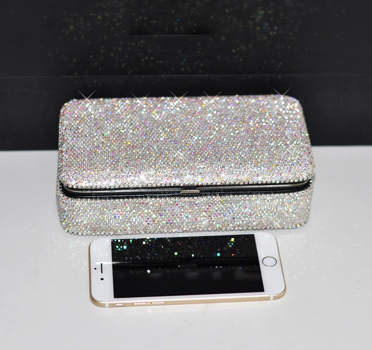 Ea015 Travel Luxury Small Accessories Earring Ring Boxes Wholesale Custom Logo Portable Mirror Jewelry Storage Box