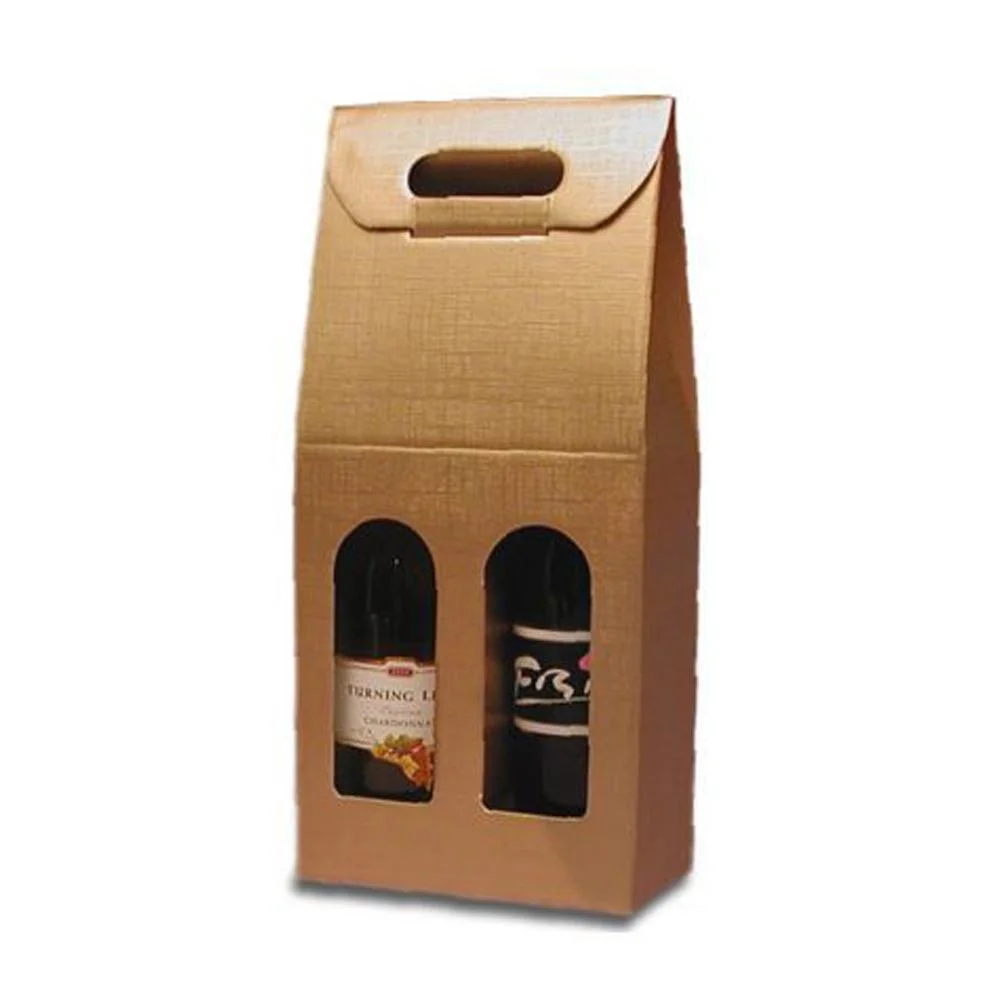 Custom Red Wine Glass Box 3 Bottle Packaging Gift Beer Carton Luxury Shipping Paper Cardboard Wine Boxes