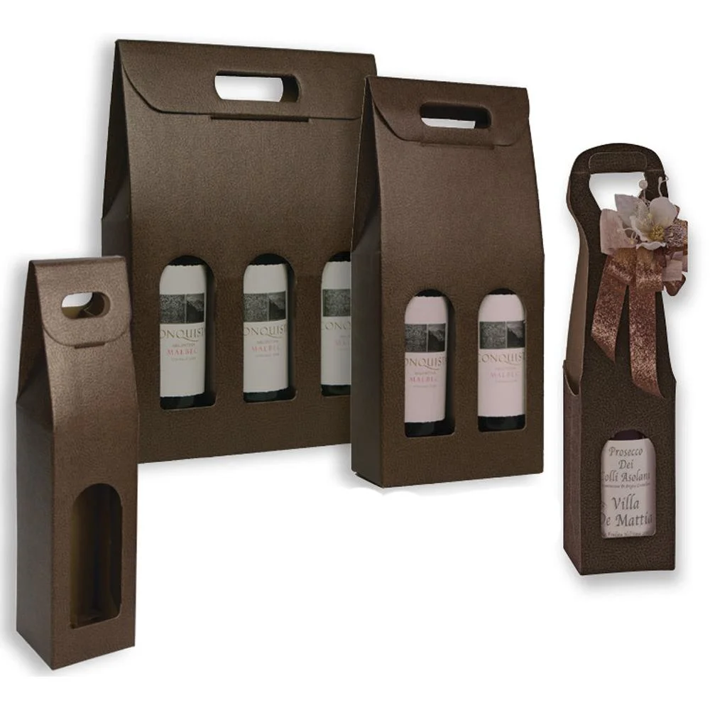 Custom Red Wine Glass Box 3 Bottle Packaging Gift Beer Carton Luxury Shipping Paper Cardboard Wine Boxes
