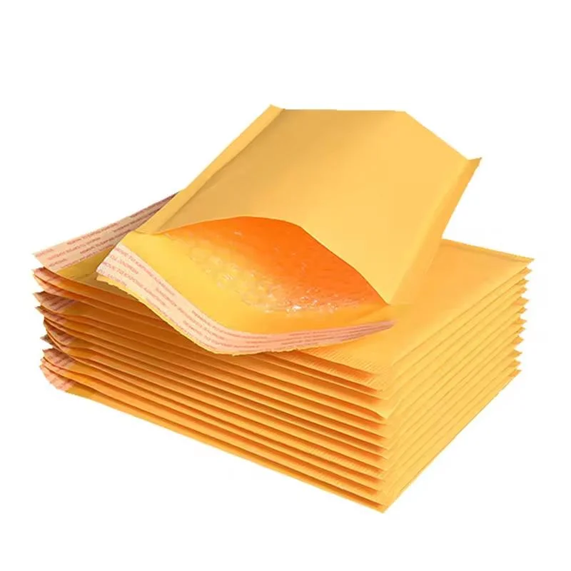 Kraft Paper Padded Envelope for Shirt Clothes Bubble Paper Mailer Cardboard Envelopes for Clothes