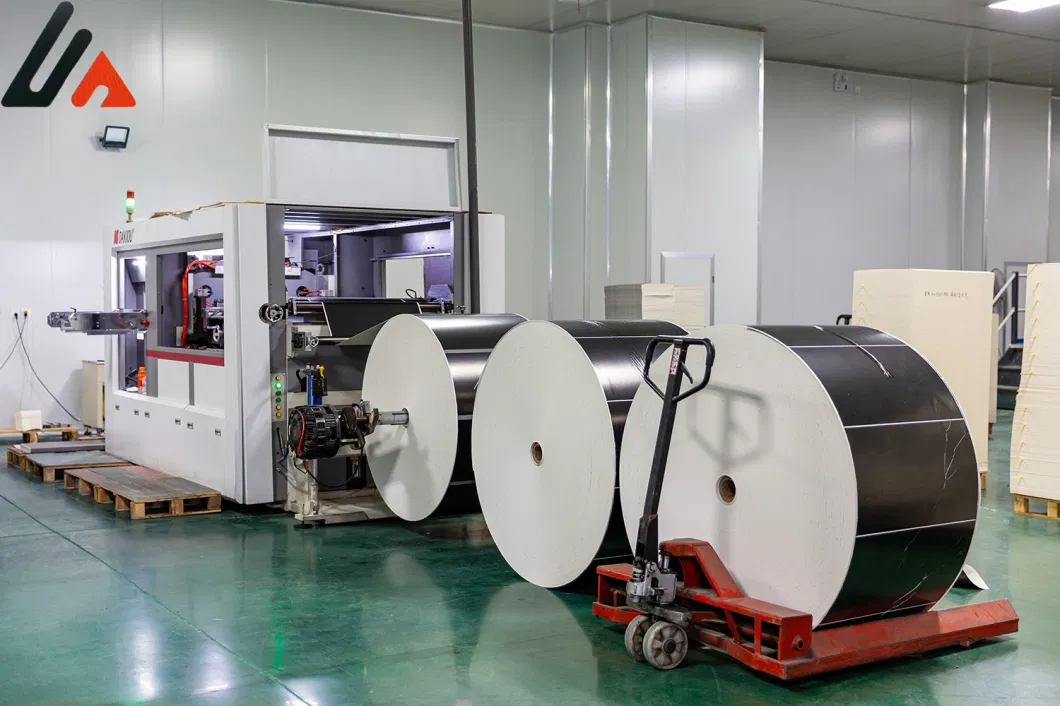 Disposable Wholesale Juice Cold Drink Coffee Paper Cup Fan PE Coating Cupstock Roll Paper Cup Raw Material