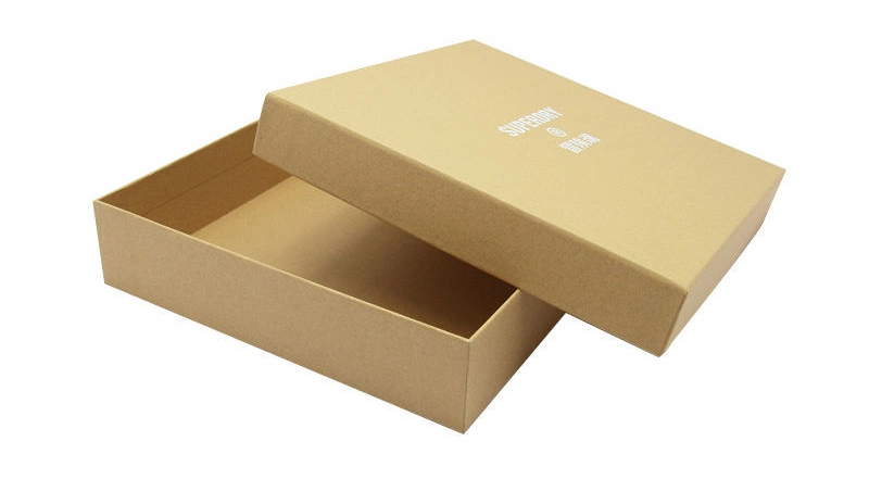 Free Custom Logo Recycling Small Gift Box Lid Kraft Paper