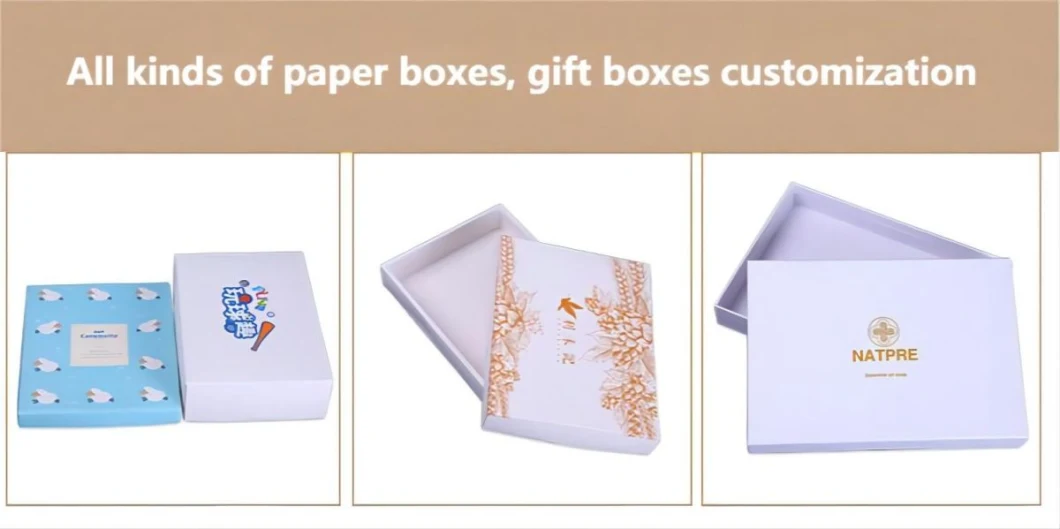 Display Gift Box White Boxes with Clear Window Lid Boxes for Product Packinging White Packaging Box Bulk