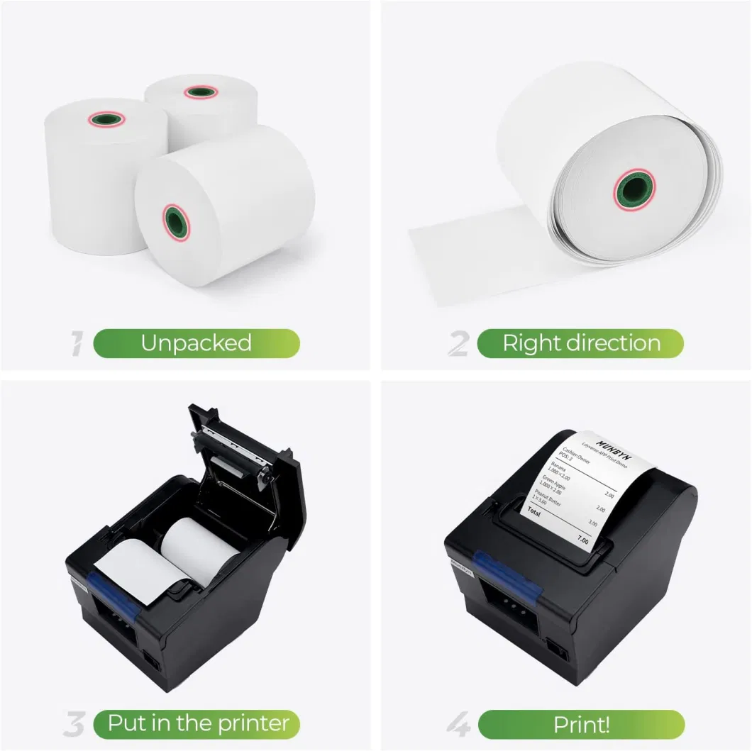 Wholesale Barcode Thermal Paper Self Adhesive Direct Label Thermal Sticker Roll