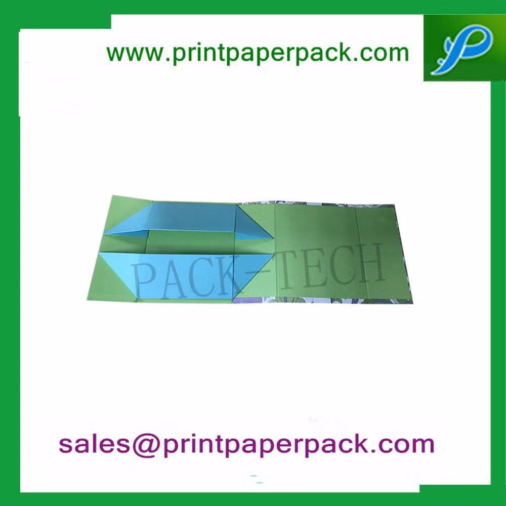 Luxury Paperboard Book Style Packaging Box Cardboard Magnetic Rigid Packing Box for Gift