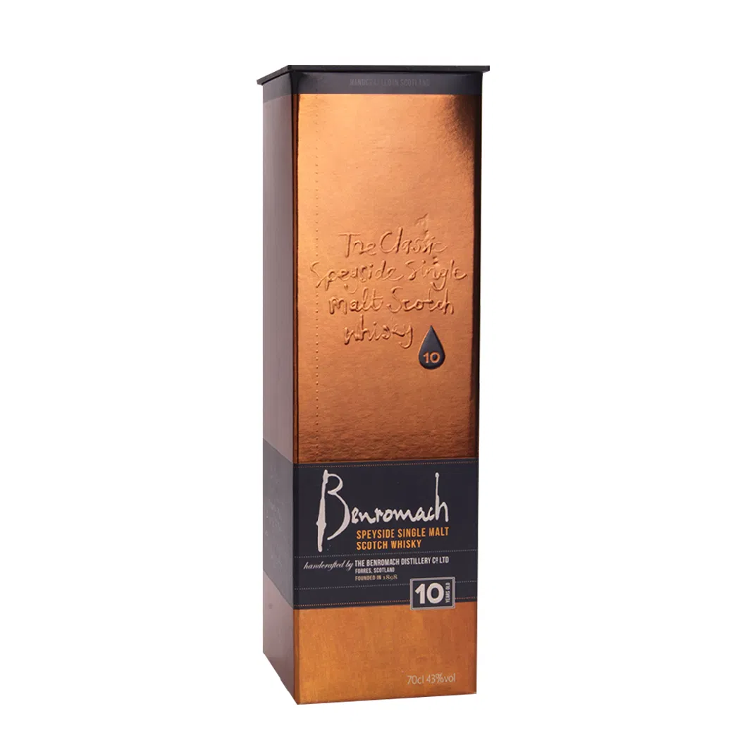 Es-Printing Custom Luxury Supplier Gift Box Packaging Wine Drawer Box Custom Kraft Paper Sliding Color Box with Inlay Foam