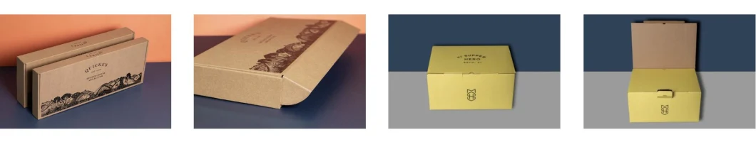 Black Rigid Lid and Base Box Cardboard Box