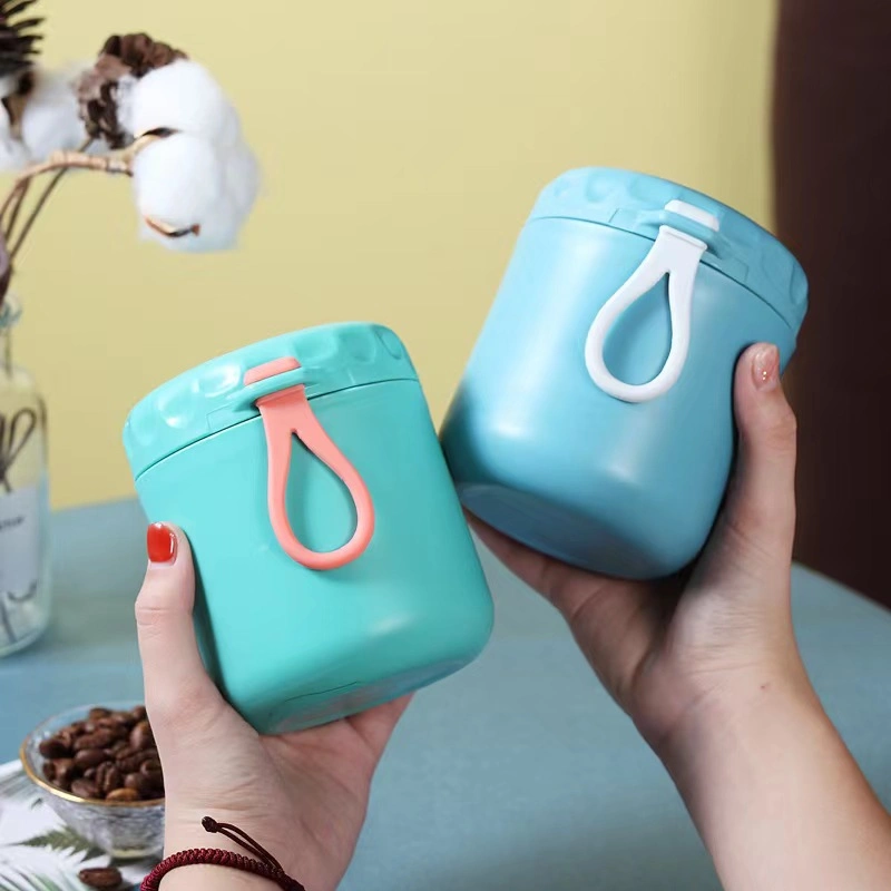 Airtight Portable 430ml Insulated Soup Cup Keep Warm Thermal Lunch Box Kids with Handle Spoon