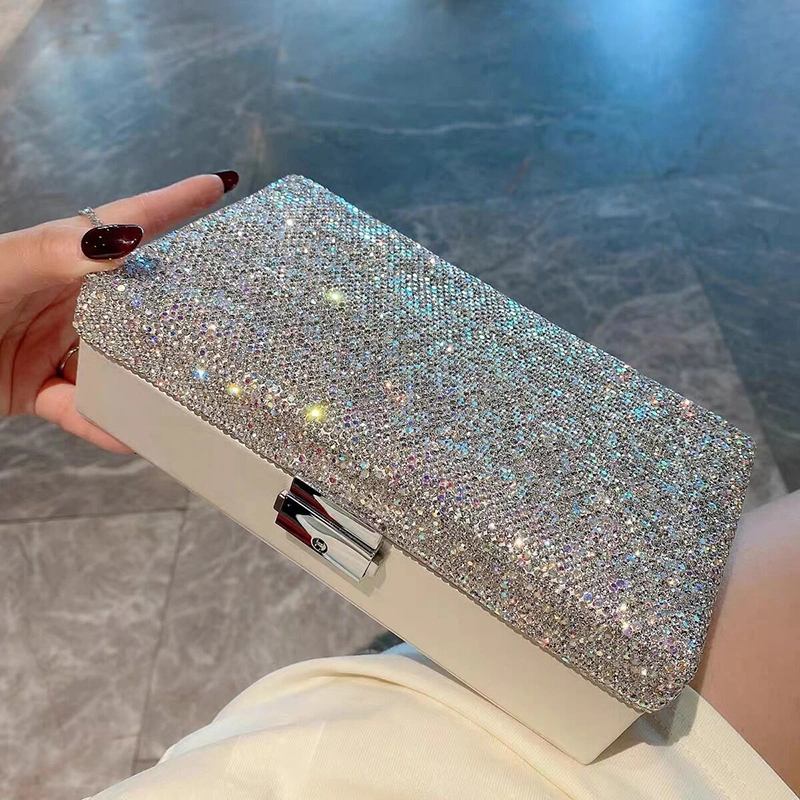 Ea367 Travel Portable for PU Leather Logo Ring Storage Set Custom Jewelry Boxes Luxury Empty Organizer Bracelet Necklace Box