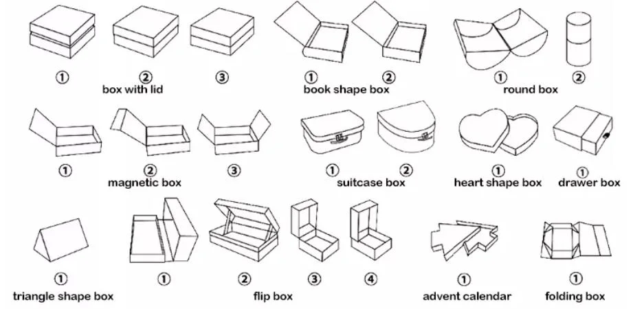 Luxury Book Shaped Rigid Cardboard Foldable Gift Box Custom Print Paper Magnetic Gift Box