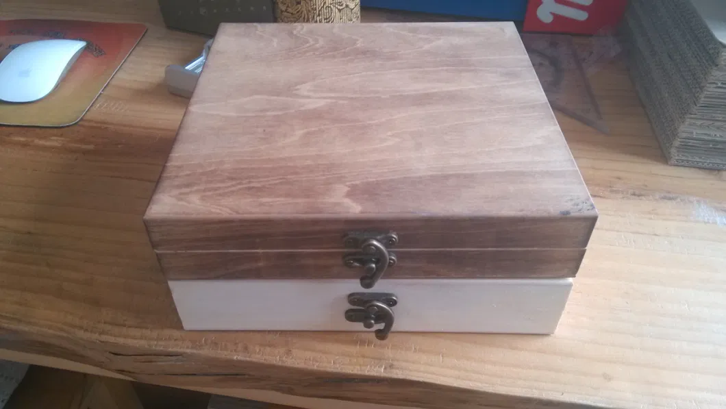 High Quality Customized Single Wooden Gift Box for Red Wine