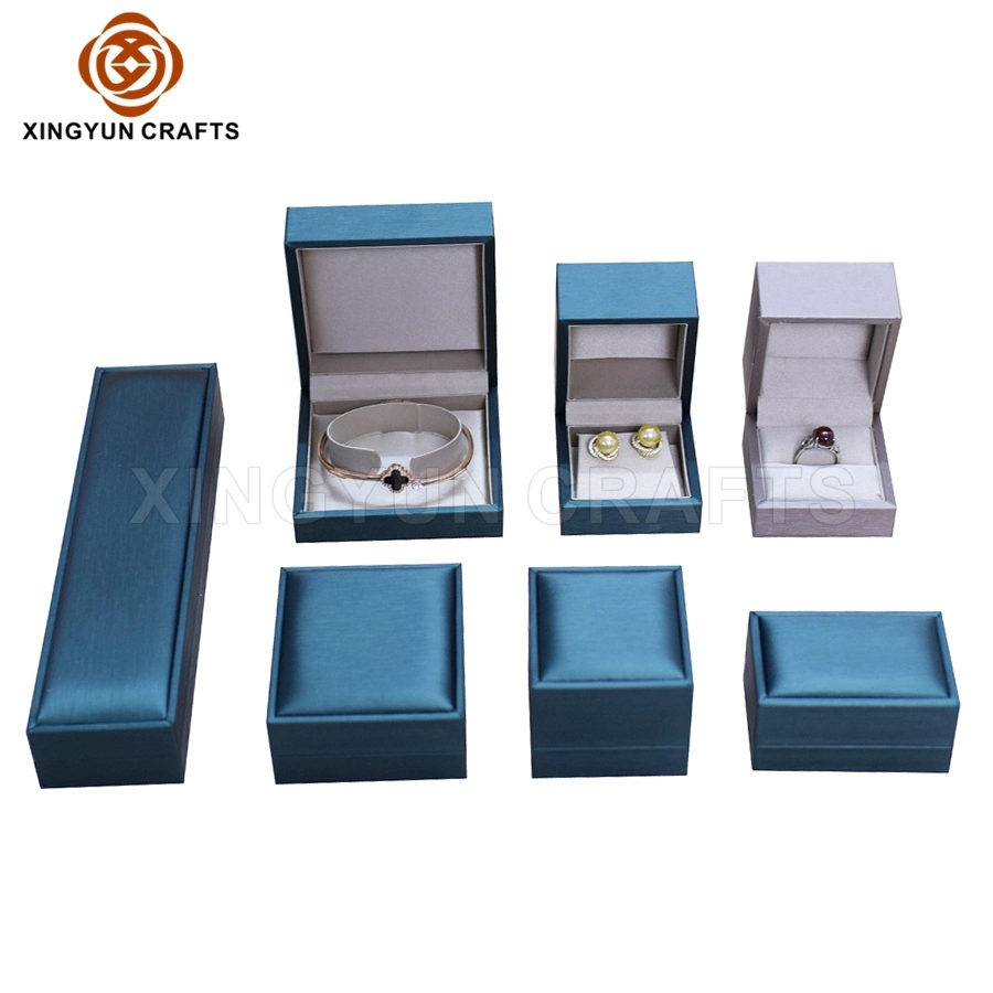 Wholesale Cheap Leather Jewelry Bangle Watch Packaging Box Small Plastic Jewel Gift Storage Box
