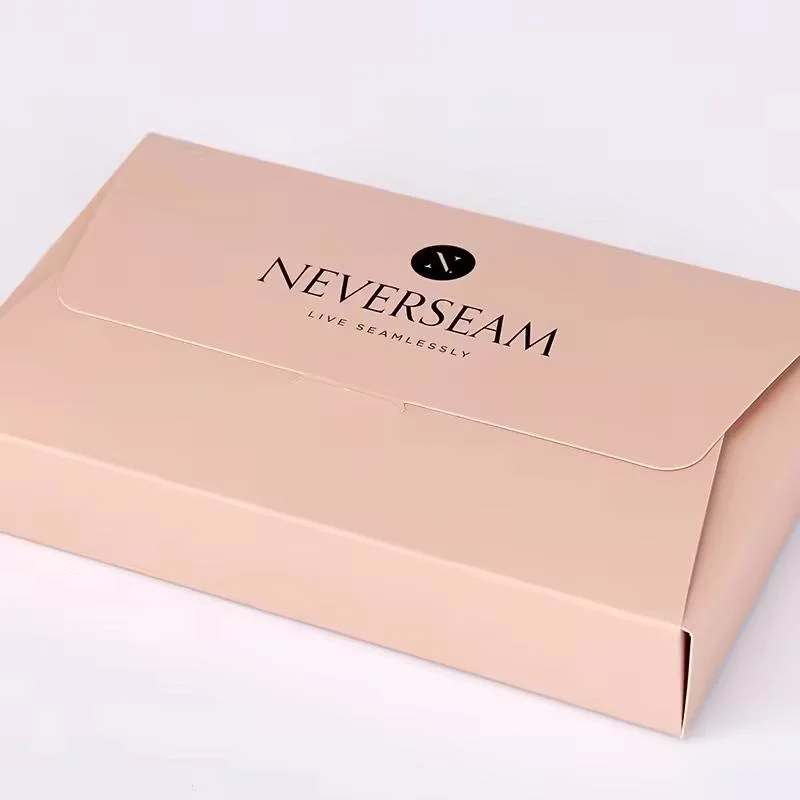 Delicate Cute Small A4 Credit Card Bracelet Packaging Mini Cardboard Mail Kraft Paper Envelope