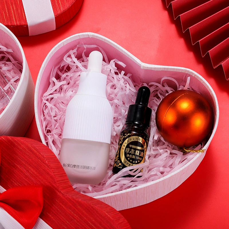 Custom Heart Shape Chocolate Box Perfume Wine Rigid Paper Cosmetic Gift Packaging Box