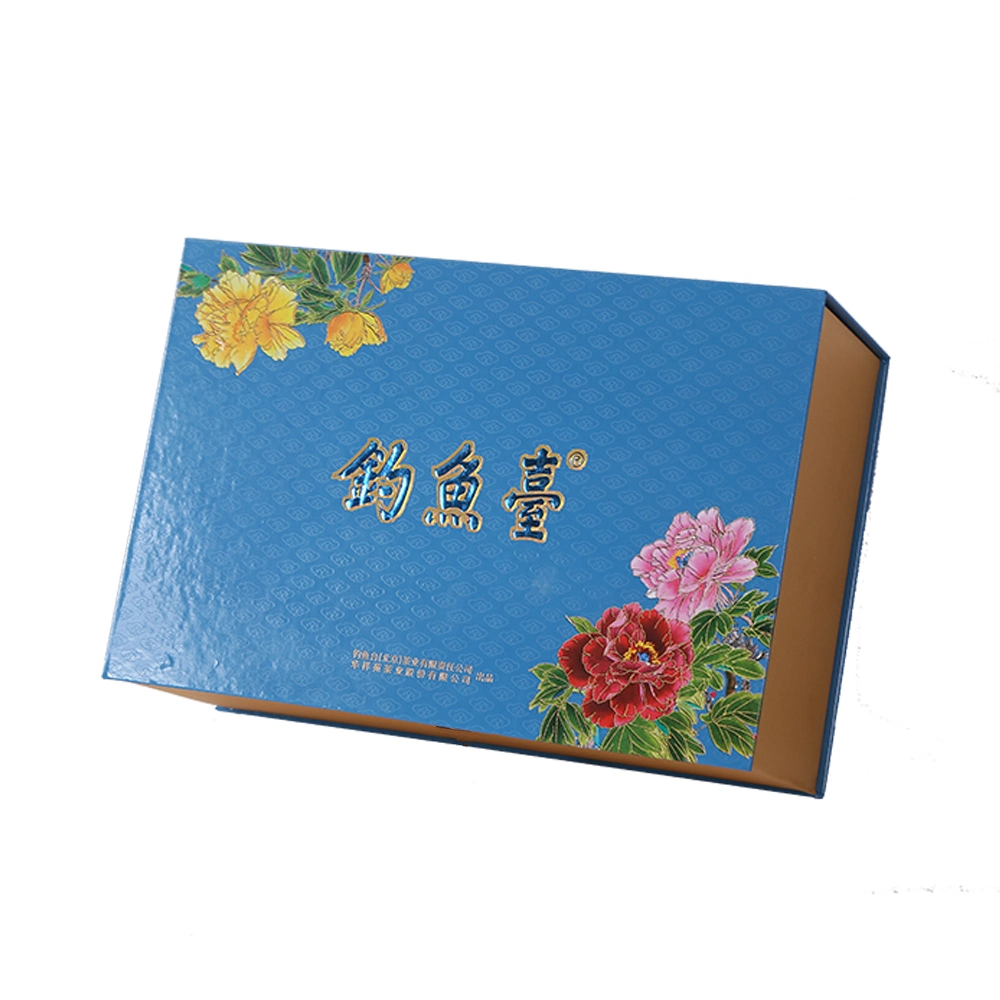 Luxurious Custom New Design Magnetic Book Shape Paper Box