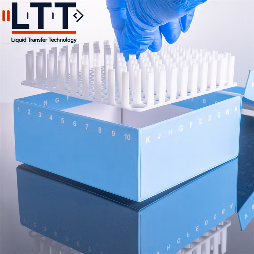 Cardboard Cryobox 25 Well Cryovial Storage Box Freezer Box Cryogenic Vial Storage Box for Laboratory Blue 1 Inch 100well 5ml Cryo Vial Box Cardboard Type