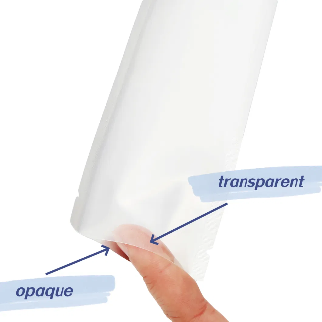 Customized Sizes Transparent & Opaque Aluminum Foil Bag Packaging Shipping