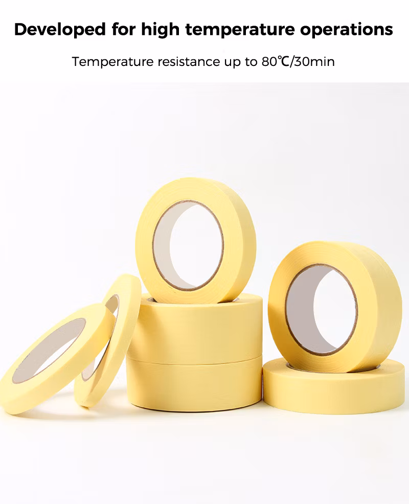 Manufacturers Wholesale Price High Quality Self Custom Packing Tape Decorative Painters Masking Paper Tape