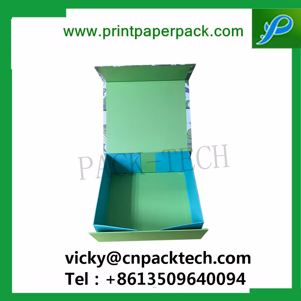 High-End Offset Printing Book Style Paper Jewelry Storage Box Rigid Foldable Cardboard Paper Packaging Gift Box with Silk Ribbon