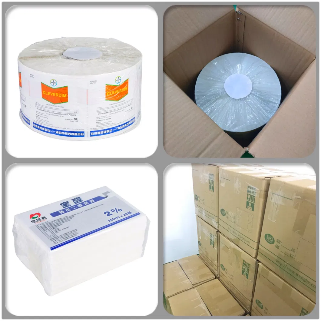 Custom Blank Adhesive Thermal Transfer Paper Roll Sticker Label