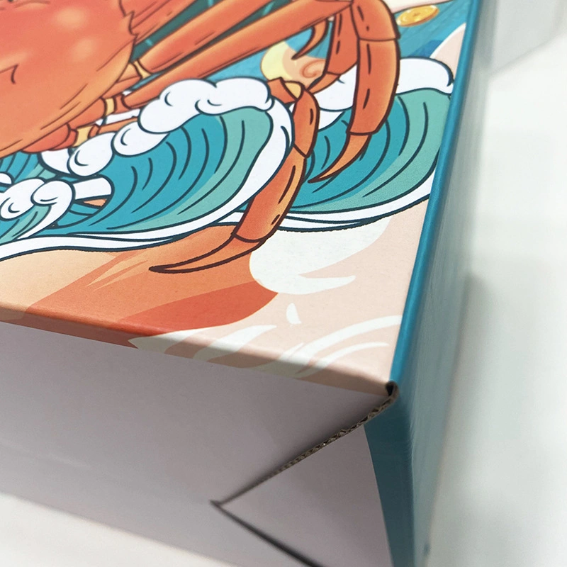 Colorful Paper Box Cartoon Packaging Box Cardboard Brown Kraft Paper Packing Box