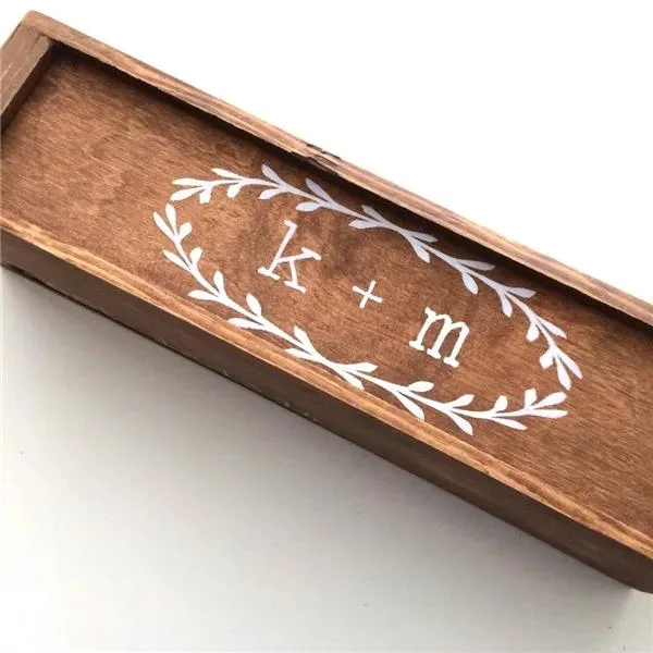 Personalized Wedding Gift Wine Box Ceremony Single Bottle Luxury Wine Box