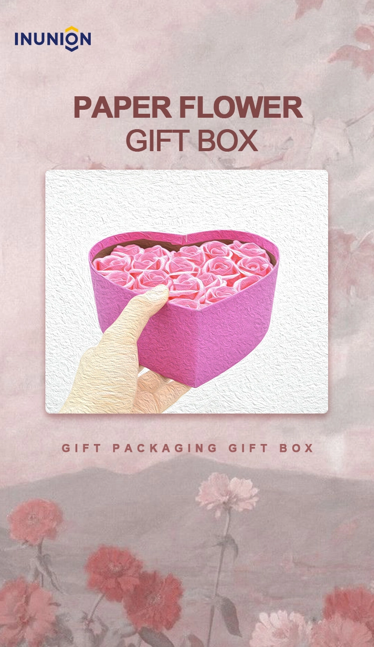 Heart Shape Bowknot Gift Packaging Box