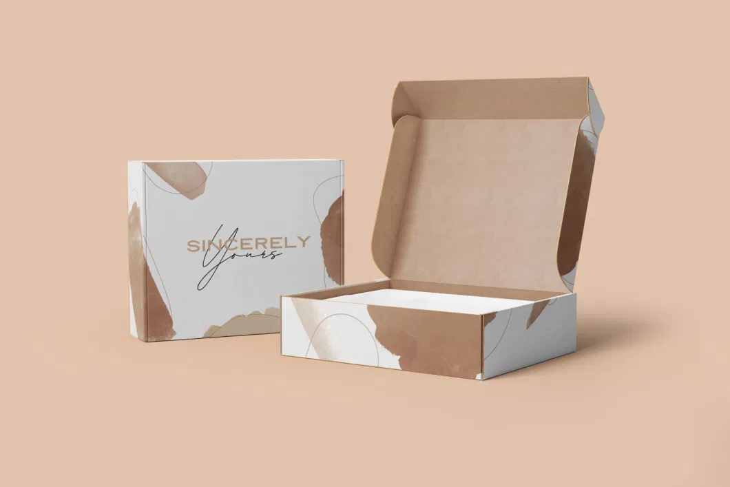 Custom Logo Packaging Large Cardboard Carton Mailer Box Clothing Shoes Corrugated Packaging Paper Shipping Boxes
