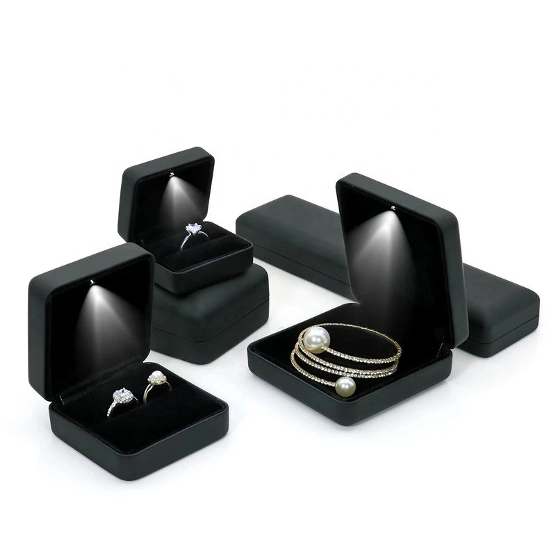 Luxurious LED Jewelry Box with Personalized Color Options