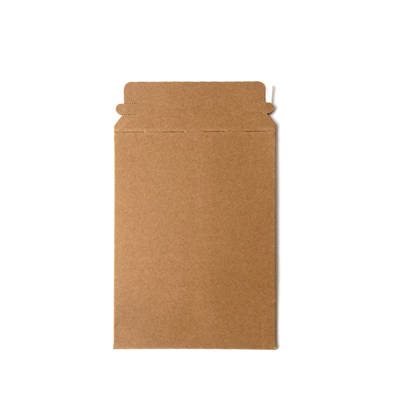 Kraft Rigid Envelope Mailer Packaging A4 Size for Shipping Book Document Magazine