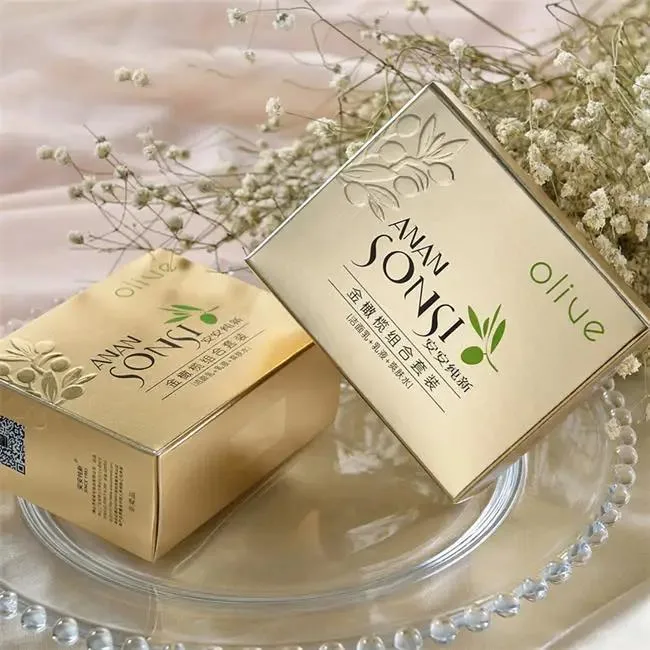 Wholesale Luxury Printing Logo White Black Brown Kraft Paper Box Packaging for Cosmetic
