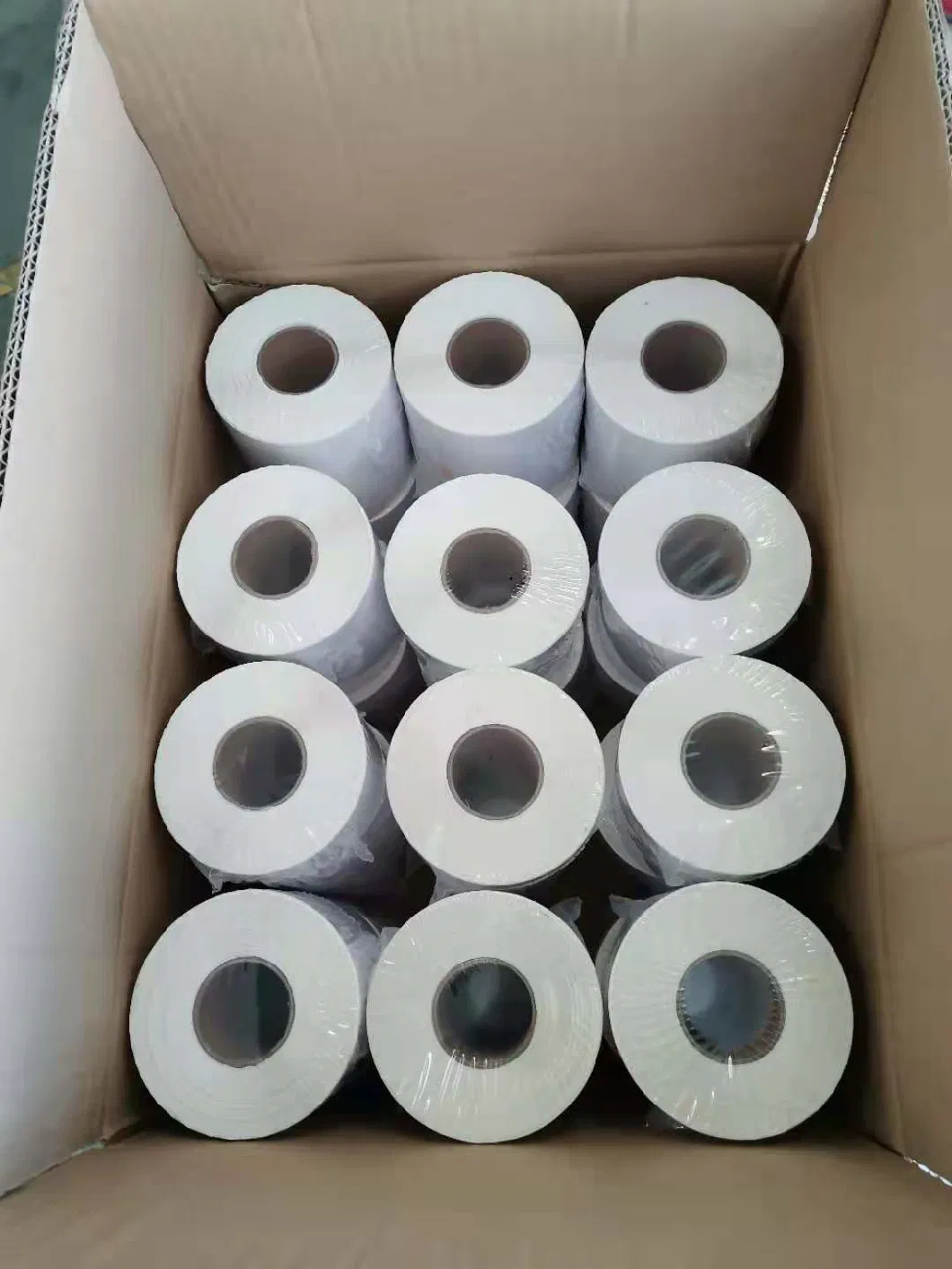 Quality Brand Approval Sticker Label Barcode Waterproof Clear Thermal Paper