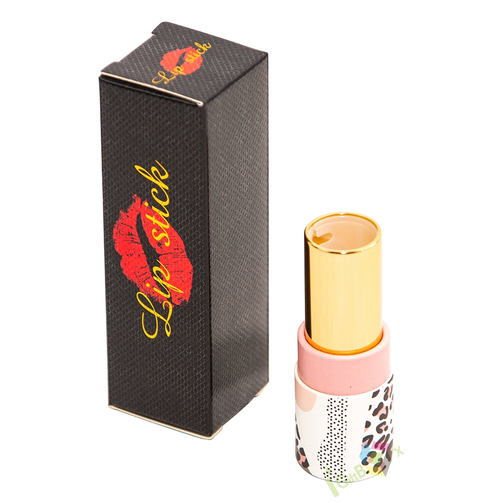 Fancy Paper Custom Luxury Cosmetic Packaging Box Small Lipstick Folding Box
