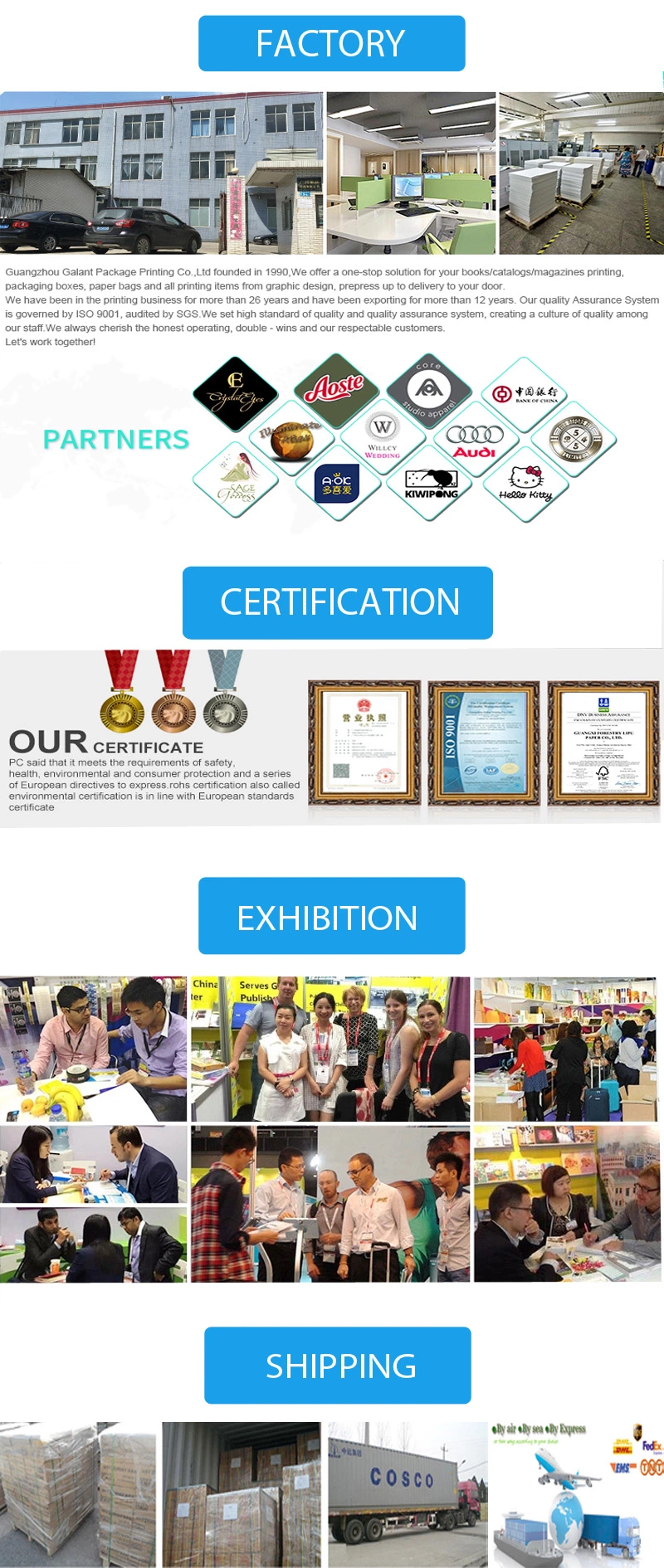 Custom C4 300g Flat Kraft Cardboard Rigid Mailing Express Bag Shipping Envelope with Self Adhesive Peel&Seal