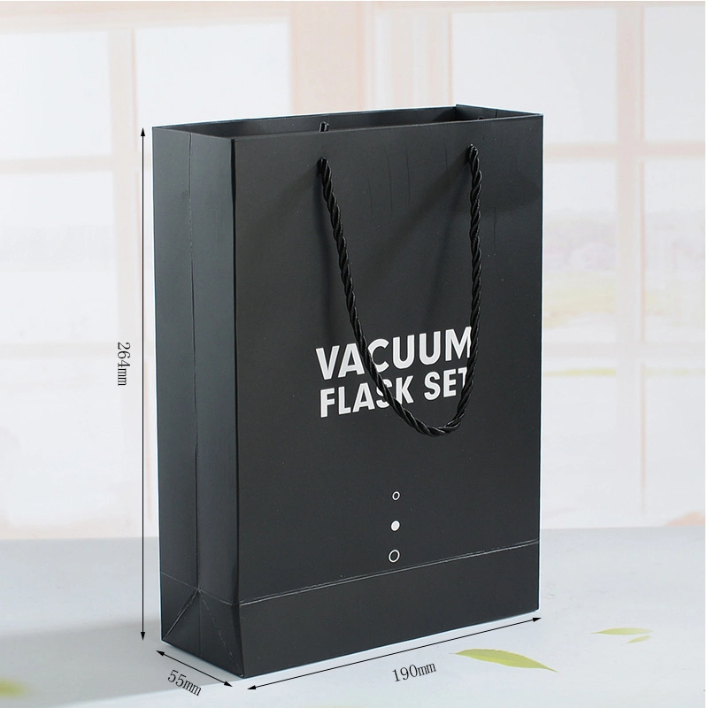 Christmas Hot 500ml Business Termos Custom Logo Insulated Travel Mug Water Bottle Vacuum Thermo Flask Gift Set Box with 2 Cups