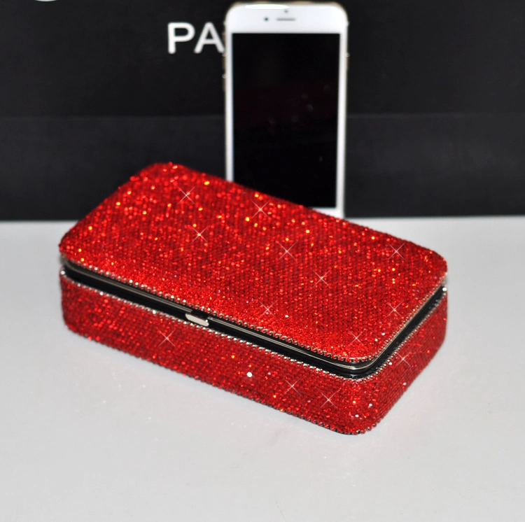 Ea015 Travel Luxury Small Accessories Earring Ring Boxes Wholesale Custom Logo Portable Mirror Jewelry Storage Box