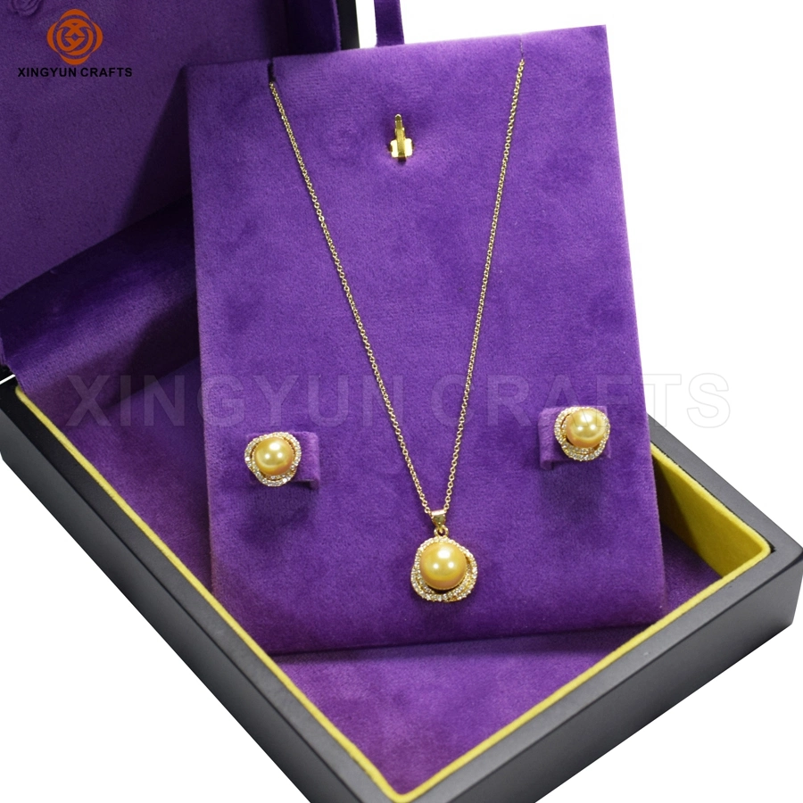 2022 New Personalized Wooden Jewelry Packaging Box Luxury Diamond Jewel Bracelet Watch Package Box Wood Gift Box