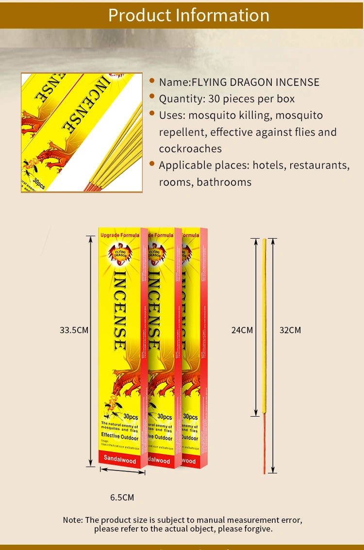 Flying Dragon Multi Color Mosquito Incense Sticks