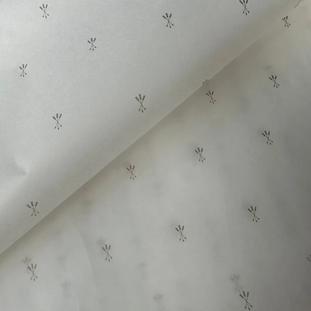 Custom Printed Logo Gift Wrapping Paper Clothing Tissue Paper 17g-80g Wrapping Paper