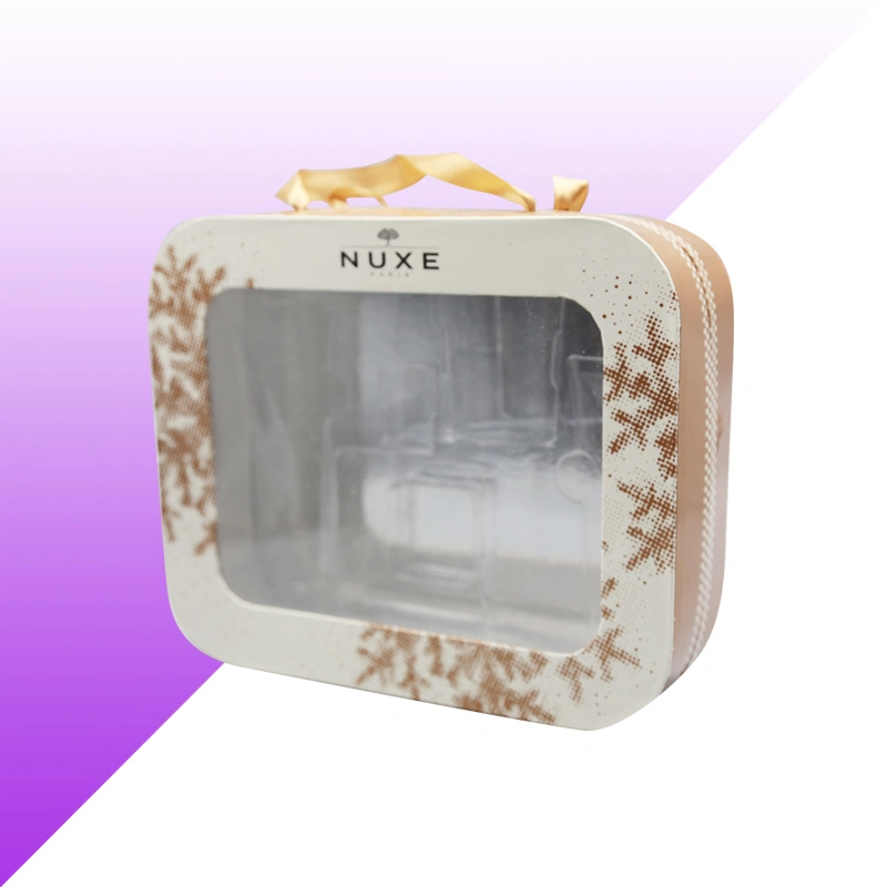 Luxury Custom Logo Cosmetic Hard Paper Small Rigid Cardboard Gift Packaging Box with Lid