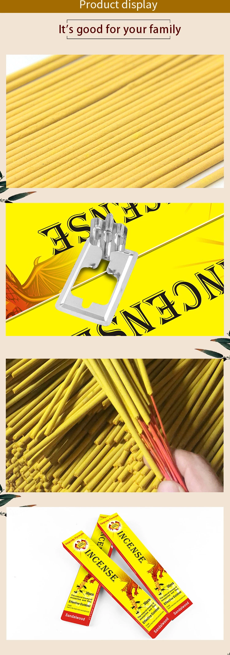 Flying Dragon Multi Color Long Burning Mosquito Incense Stick