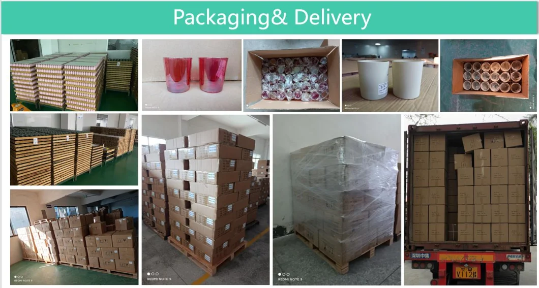 Wholesale Hot Stamping Thick Round Paperboard Candle Boxes Luxury Logo Printed Cylinder Box Jar Candle Custom Packaging Boxes