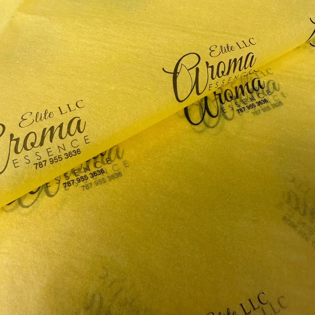 Custom Printed Logo Gift Wrapping Paper Clothing Tissue Paper 17g-80g Wrapping Paper