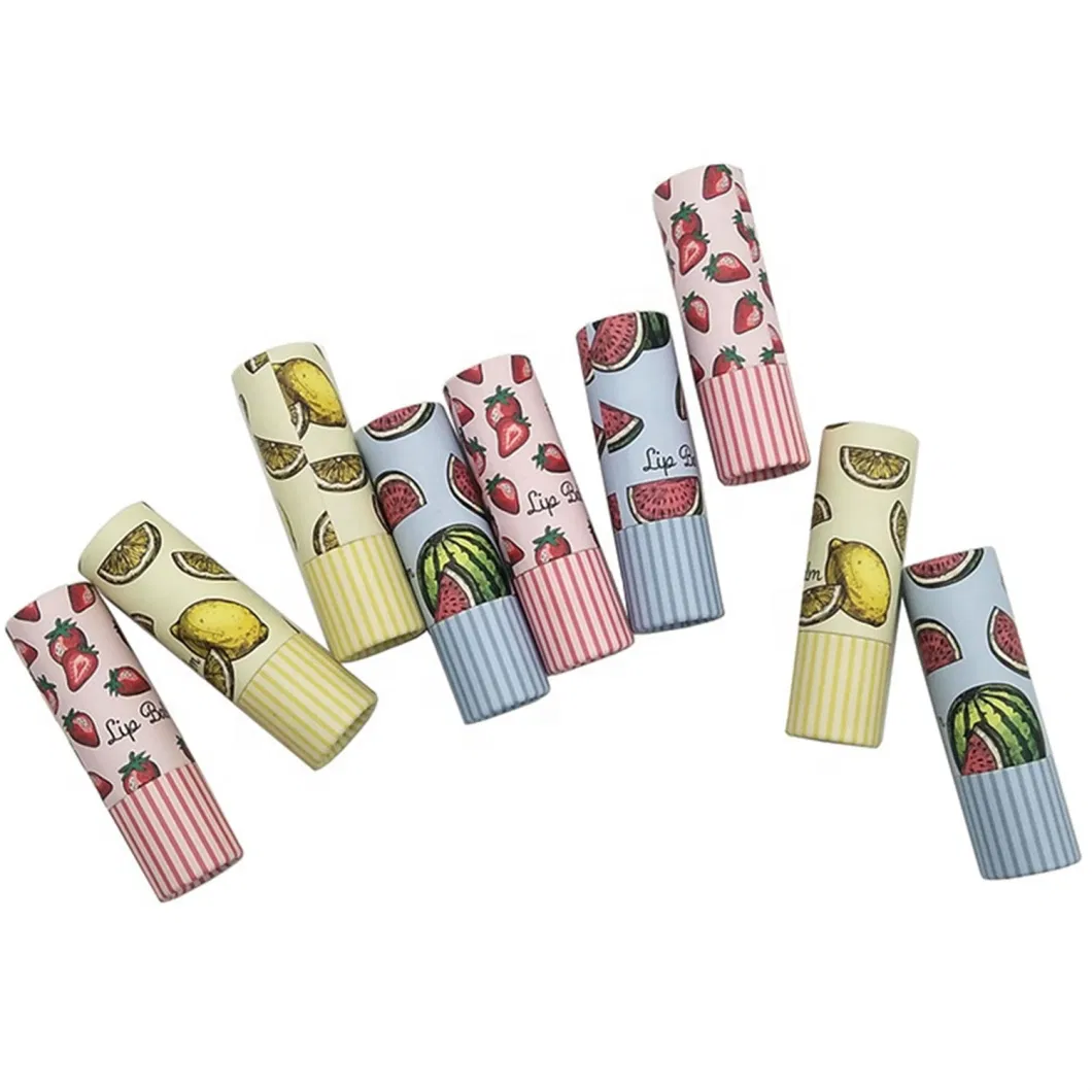 Hot Sale Small Round Wholesale Cylinder Box Custom Lipstick Cylinder Paper Cosmetics Paper Tube Incense Cylinder Box