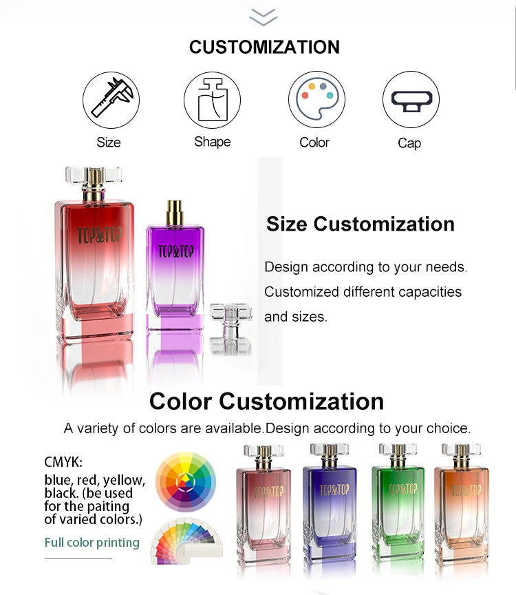 Luxury 50ml 100ml Empty Refill Perfume Cylinder Glass Bottles Round Cardboard Paper Tube Packaging Gift Boxes Wholesale