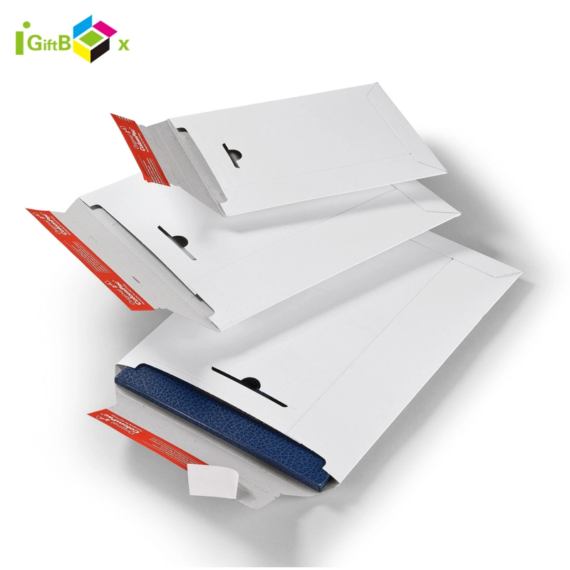 Simple Design Logo Printed Clothing Wrapping Paper Envelope Mail Bag Cardboard Envelope