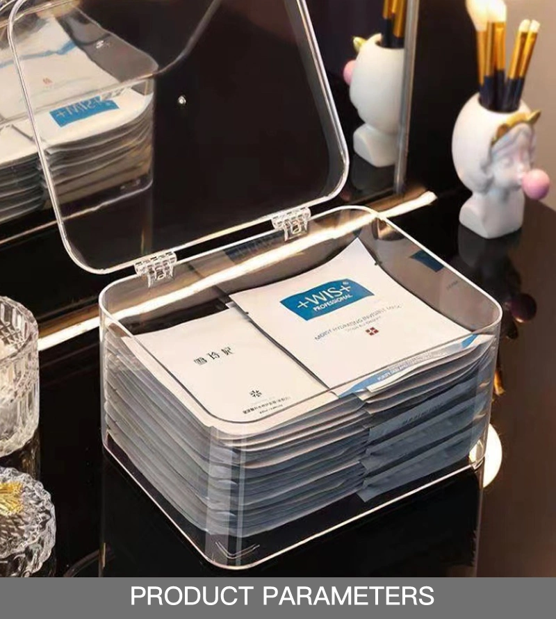 Welcome 25 PCS Set Custom 5 Size Clear Transport Drawer Storage Box for Makeup
