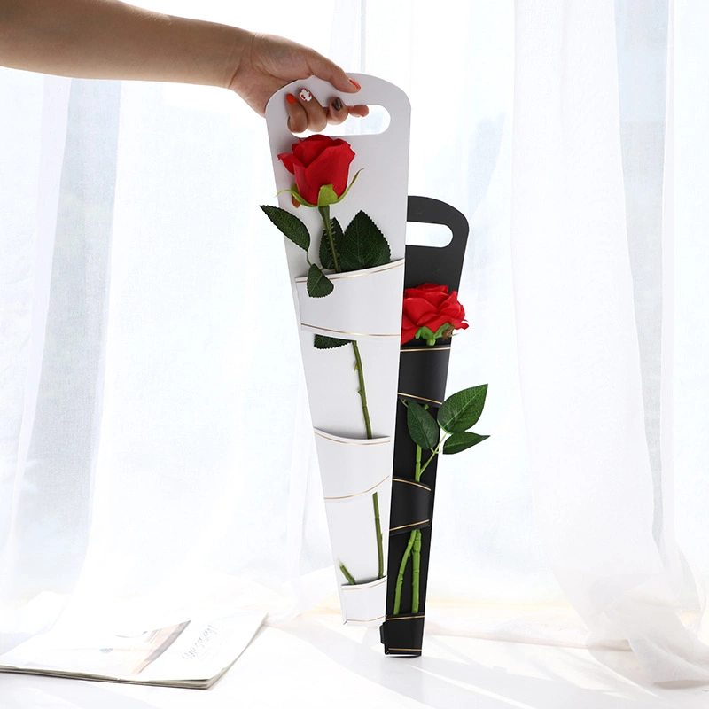 Wholesale Cylinder Packing Wedding Holiday Celebration Decorations Cardboard Rose Flower Box