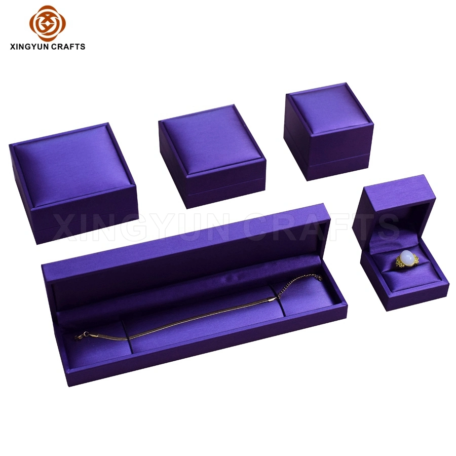 2023 New Personalized Wooden Jewelry Packaging Box Black Leather Travel Jewelry Collection Box Multi Jewelry Storage Case