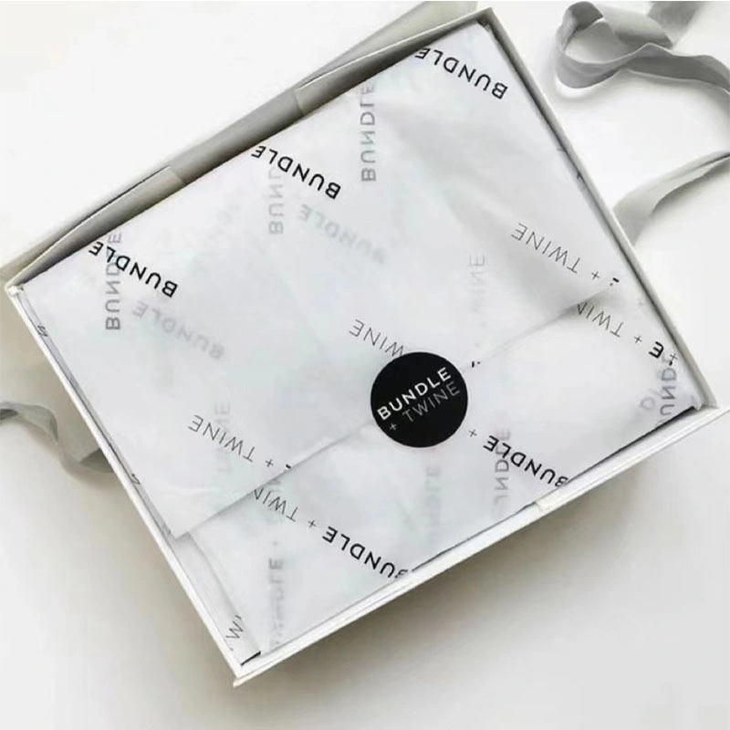 Custom Printed Logo Gift Wrapping Paper Clothing Tissue Paper 17g-80g Wrapping Paper